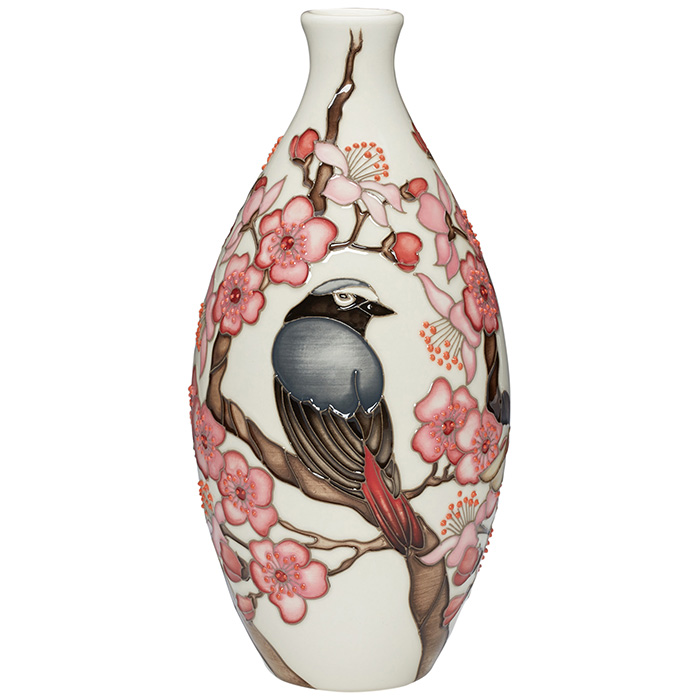 Redstarts - Vase